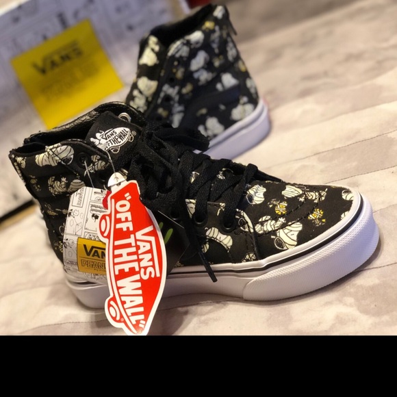 Vans Other - Vans Limited Edition High Top Peanuts Kids 12.5